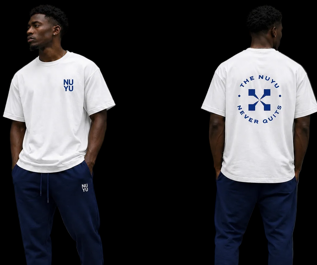 NUYU Graphic T Never Quits
