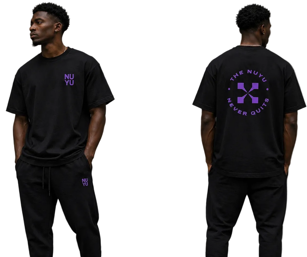 NUYU Graphic T Never Quits