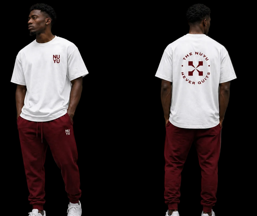 NUYU Graphic T Never Quits