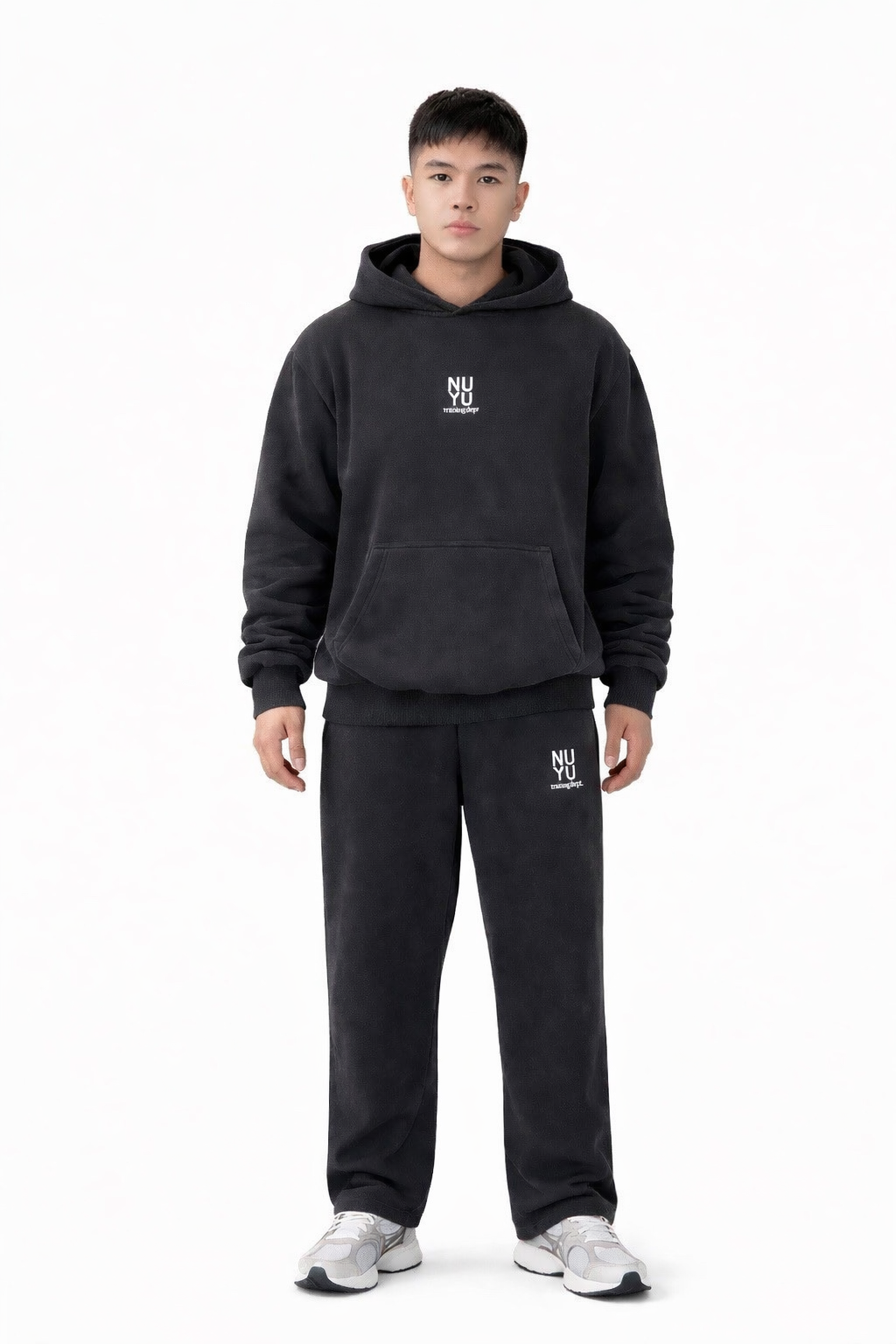 NUYU Acid Wash Oversized