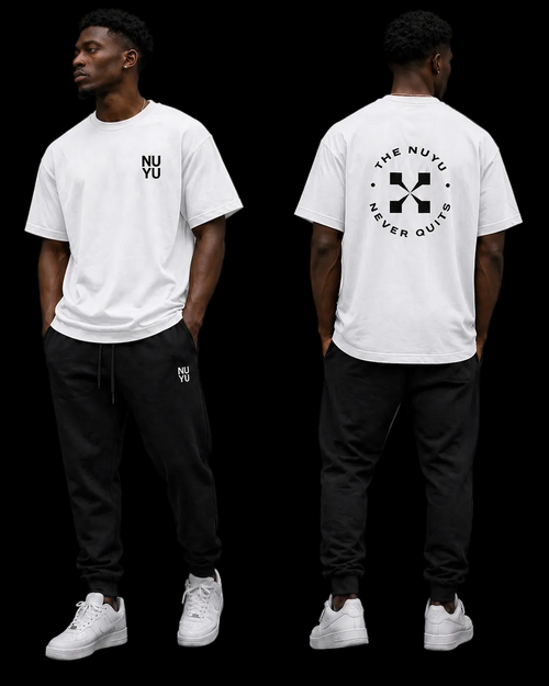 NUYU Graphic T Never Quits
